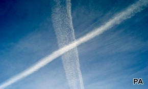18% say that airplane vapor trails contain mind-altering chemicals