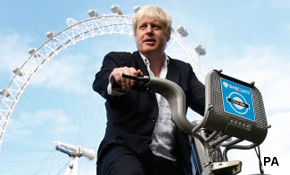 Boris cycles up the leaderboard