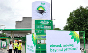Petrol protestors